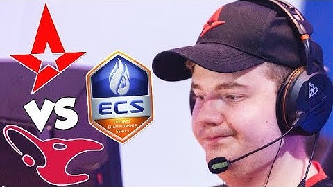 Astralis Vs Mousesports! ECS S4 Semi-Finals #1