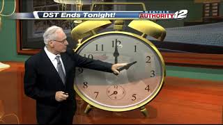 Daylight Saving Time Ends First Wx