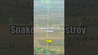 F-16 Drops SnakeEyes On Convoy | DCS World