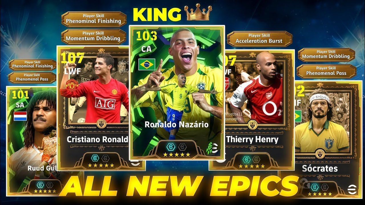15× Upcoming EPICS in eFootball 2026 🔥 Henry, R9 & Huge Update Leaks!