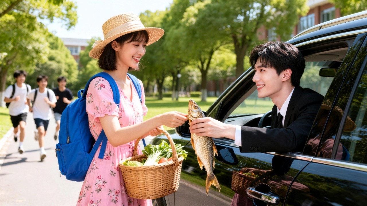 सीईओ शादी से मना करता था जब तक एक लड़की उसे ड्राइवर समझकर मछली देकर उसका दिल ले गई।