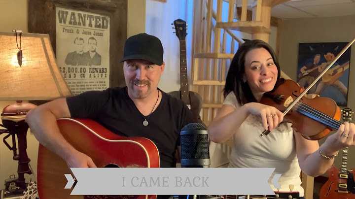 Jason and Melissa Barry - I Came Back