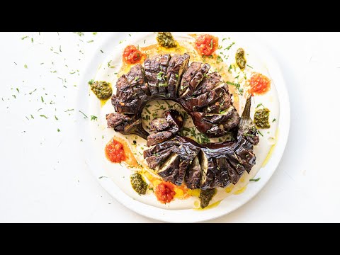 חציל בשר לנינגה גריל