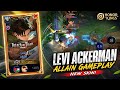 NEW Levi Ackerman Skin Allain Gameplay! 😈 Honor of Kings