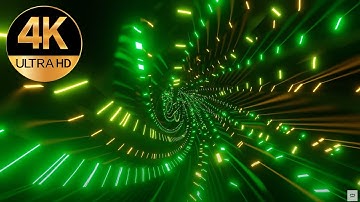 7 hours 4k TV Green Sci-Fi Light Abstract Metallic color Relaxing Abstract background Video loop