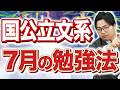 【国公立文系】7月の勉強法|この夏は「二次試験演習」が超重要!