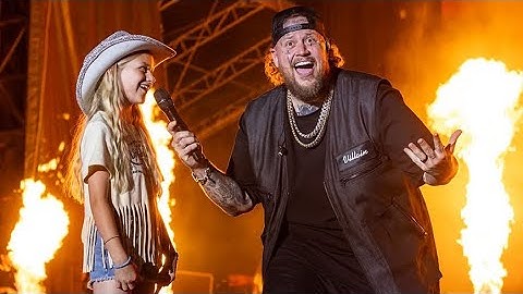 Jelly Roll - Liar w/ 9 Year Old Lily (Live in Tampa, FL 5-4-25) Country Thunder Florida
