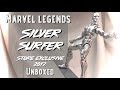 Silver Surfer | Marvel Legend Action Figure Unboxing Review & Classic Comparisons