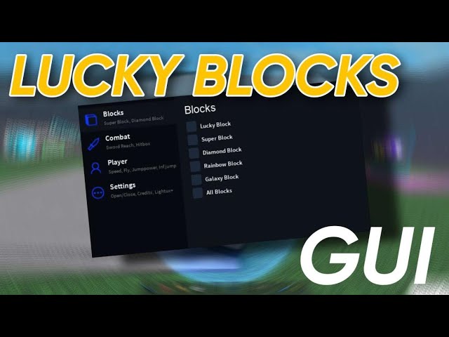 LUCKY BLOCKS Battlegrounds Script  Roblox Op Cheat - Unlock All Blocks  2023 