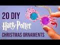 20 More DIY Harry Potter Christmas Ornaments