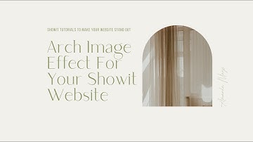 Create an Arch Image Effect With Showit