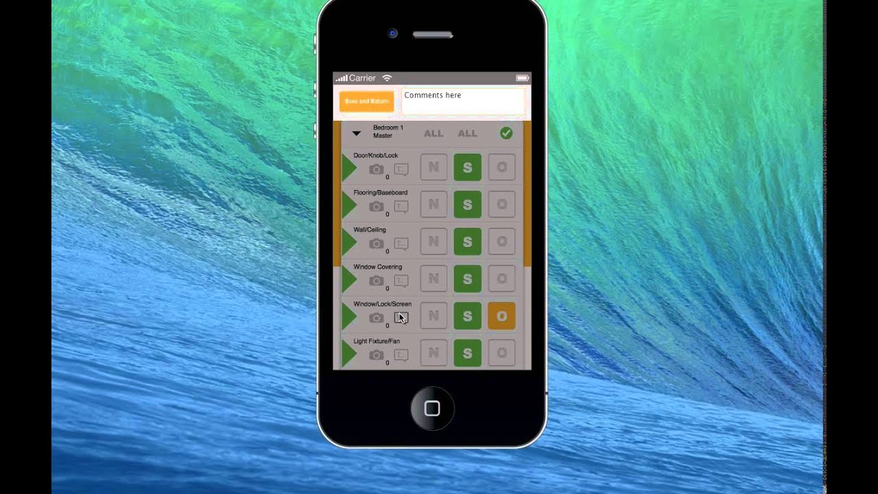 Управление недвижимостью. Осмотр при въезде/выезде с помощью zInspector