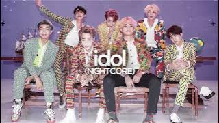 idol - bts   nicki minaj (sped up/nightcore)