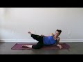 10 minutes workout with a pilates ball