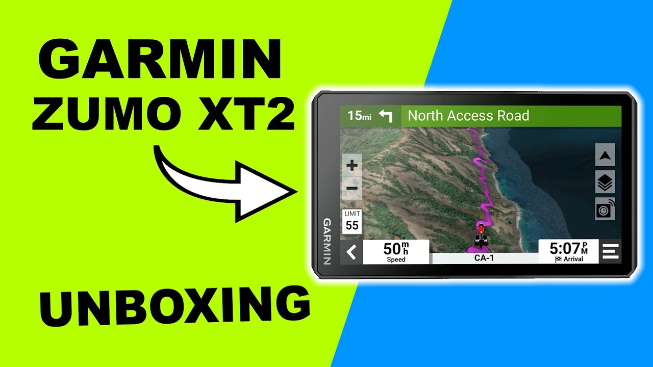 Godkendelse papir mørkere Garmin zumo XT2 Unboxing - YouTube