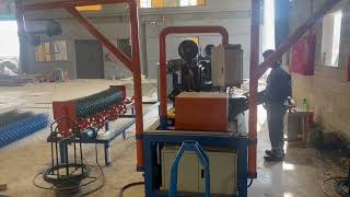PVC Coated Fully Automatic Chain Link Fence Machine