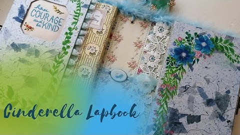 Cinderella Lapbook Flipthrough | Junk Journal | Altered Book