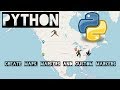 Python - Create Maps with Folium and Leaflet