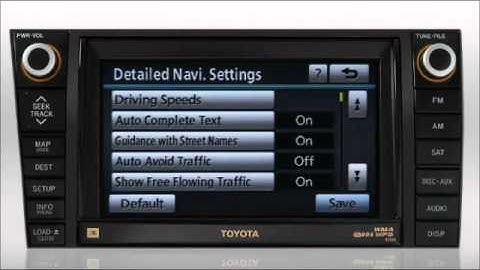 Navigation (setup advanced system) Sequoia/Tundra Toyota of Slidell