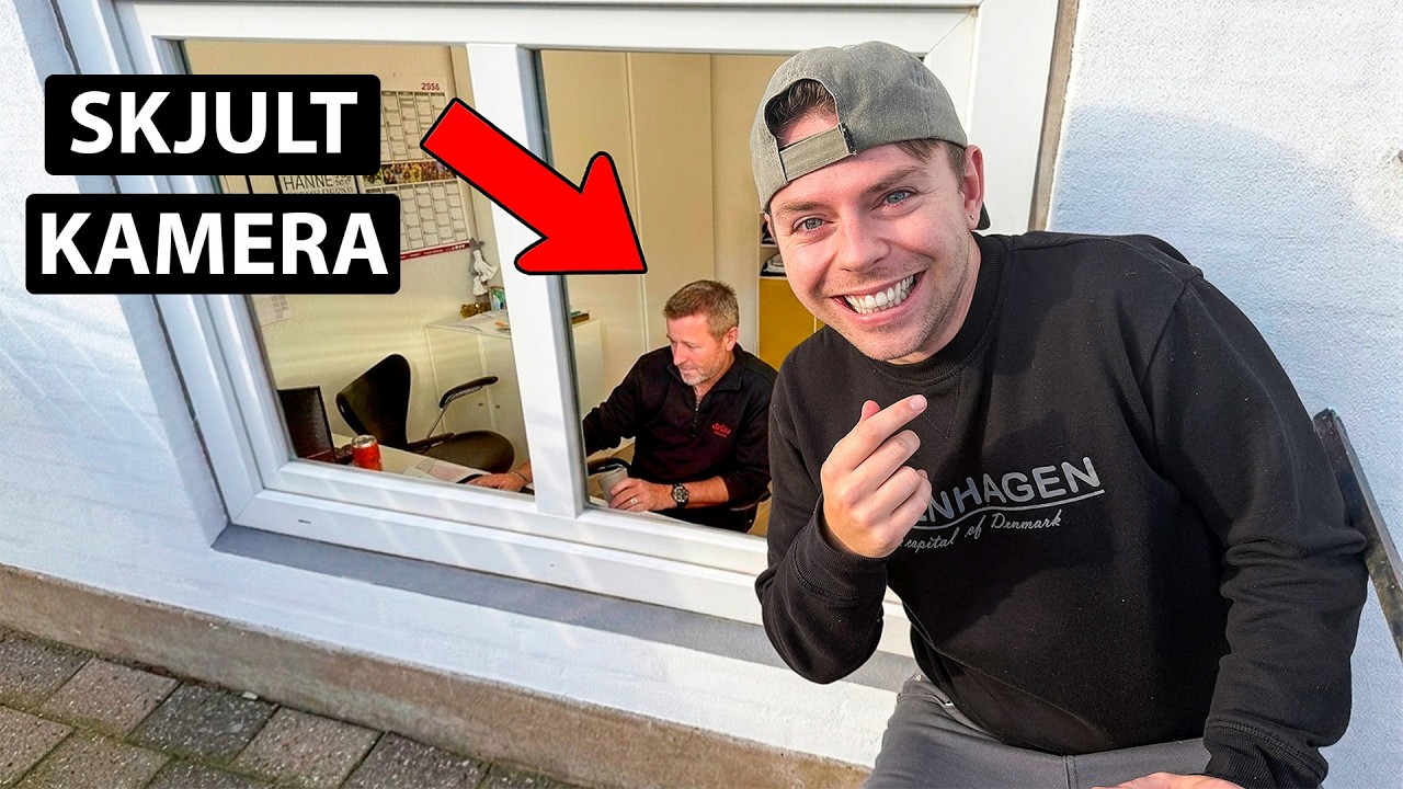 Jeg udspionerede min far, uden han vidste det!