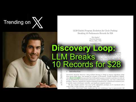 Discovery Loop: LLM Breaks 10 Records for $28