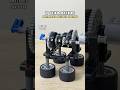 7 Gear Ratios Different Output Speeds