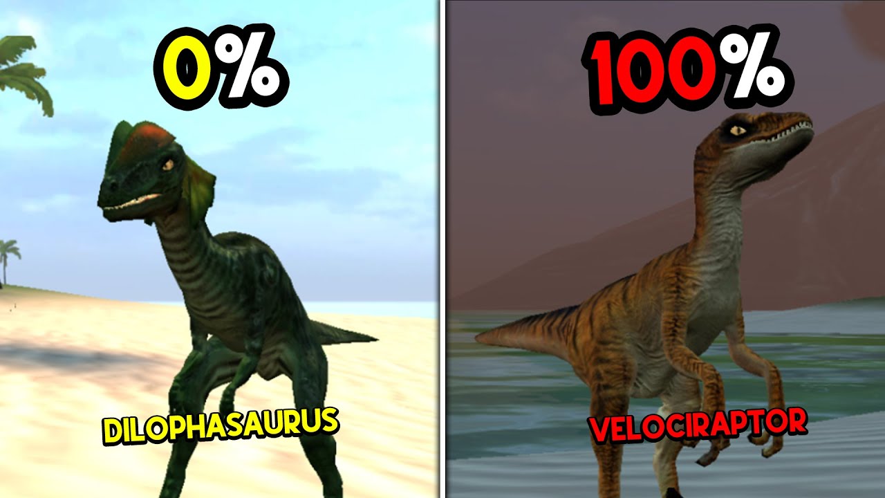 Gue Jadi DILOPHASAURUS dan NGERUSUH ARENA Sampai Dapat VELOCIRAPTOR SADIS... Jurassic Clash