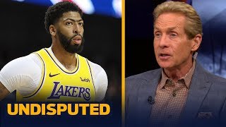 Anthony Davis playing with LeBron 'disqualifies' him from winning MVP — Skip | NBA | UNDISPUTED