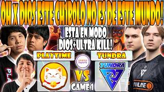 PLAYTIME vs TUNDRA BO3[GAME 1] SCOFIELD, WITS, DARKMAGO VS PURE, BZM, 33-DREAMLEAGUE SEASON 29-DOTA