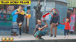 Update Viral Train Horn PRANK in 2024! Best of Train Horn PRANK on Public... by ComicaL TV 38,154 views 1 month ago 3 minutes, 7 seconds