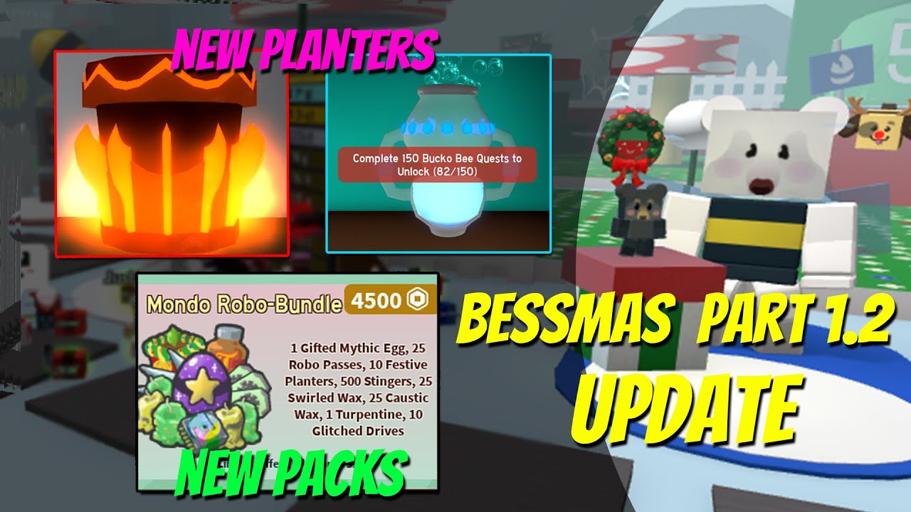 'NEW' Planters, Quests, Robux Packs In Bee Swarm Simulator - YouTube