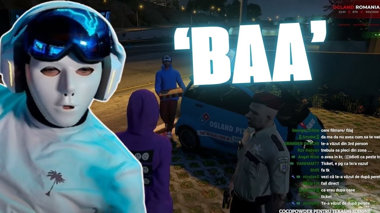 DON STEFANOS SE ENERVEAZA SI SUFERA POLITISTIILOR DE PE OGLAND SI LE FACE TICKET?!