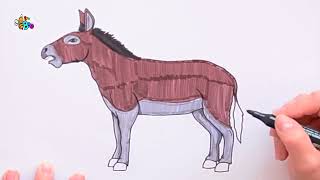 How to draw a Donkey