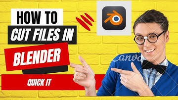 how to cut files in blender