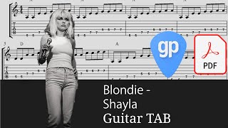 Blondie - Shayla Guitar Tabs [TABS]