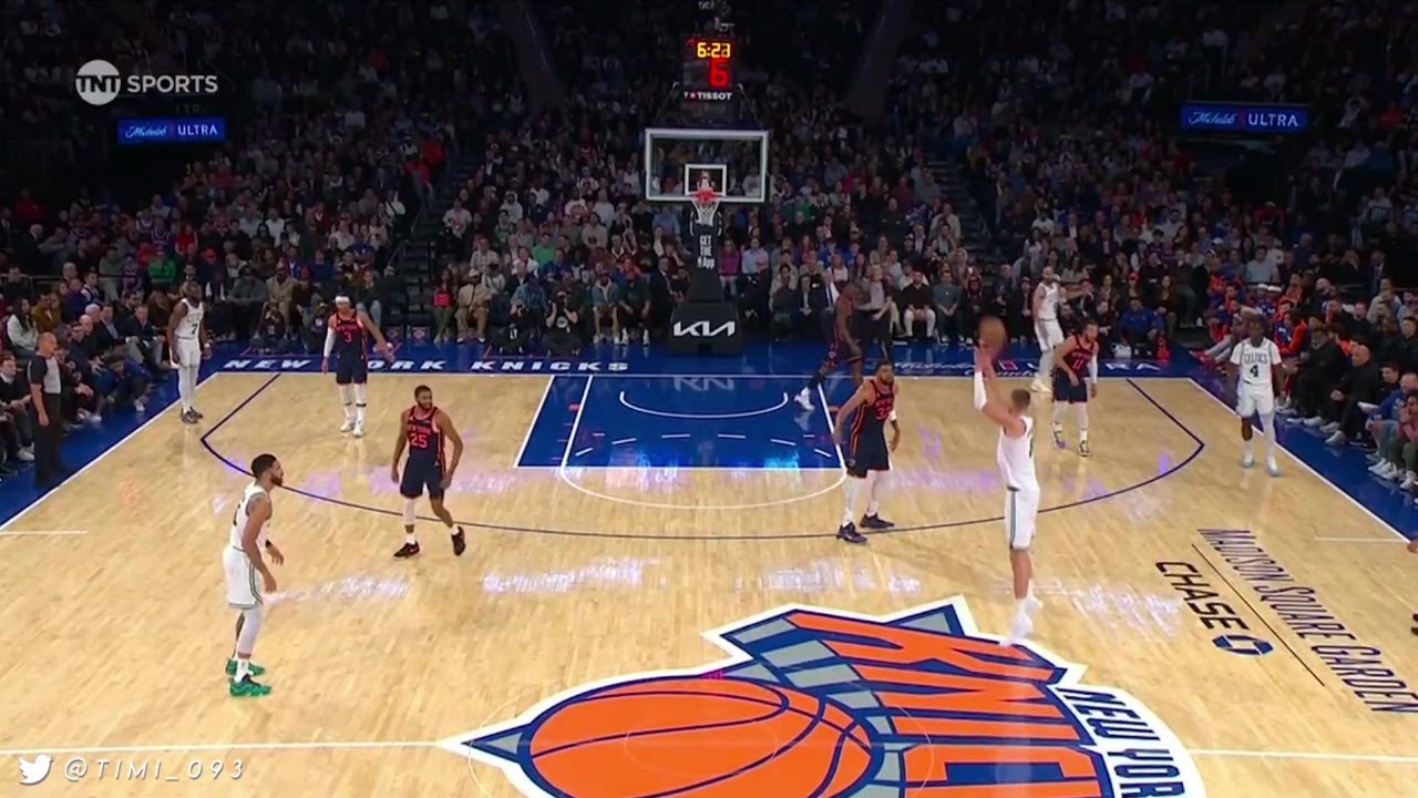 Kristaps Porzingis Highlights vs New York Knicks (34 pts) 202425 NBA