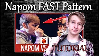 NaPoM Routine Tutorial! | FAST Clicks+Coughs Pattern! [Requested] | Beatbox Like The Stars #14
