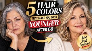 5 Hair Colors That Make Women Over 60 Look Younger