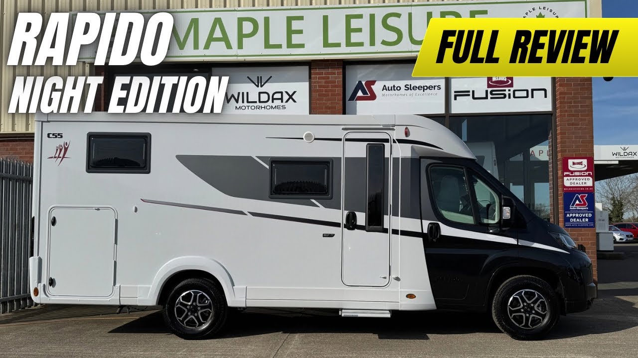 *NEW* Rapido C55 Night Edition 2025 : Compact Motorhome - YouTube