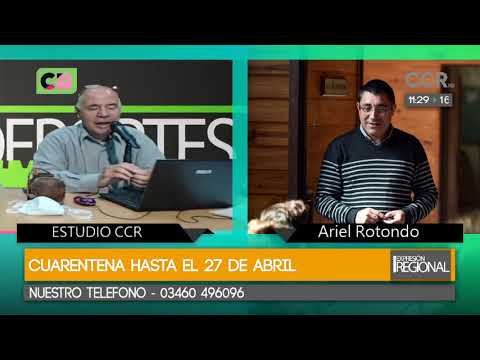 13-04-2020 > Expresión Regional (José Solís, Canal 2 Máximo Paz, Máximo Paz, Santa Fe, Argentina)