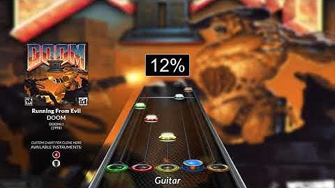 DOOM II - Running From Evil (Clone Hero Chart)