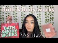 BATH &amp; BODY WORKS WINTER SAS HAUL #2! $3 PERFUME + MORE❄️