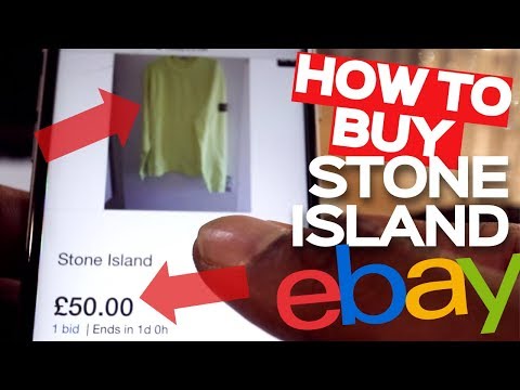 EBAY에서 STONE ISLAND를 저렴하게 관리하는 방법
