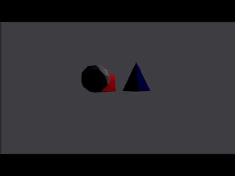 Blender 2.5 Demonstration types of Blur
