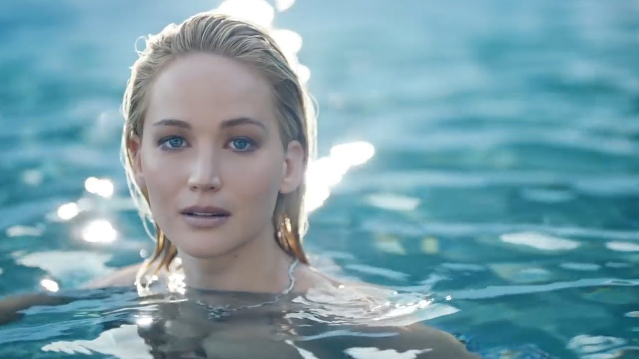 Jennifer Lawrence Dior Commercial / The new fragrance - YouTube