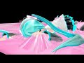 Hatsune Miku Stuck In Glue With Gooey Muddy Stretchy SFX