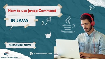 How to use javap Command in Java | Mr. Venkatesh | NareshIT