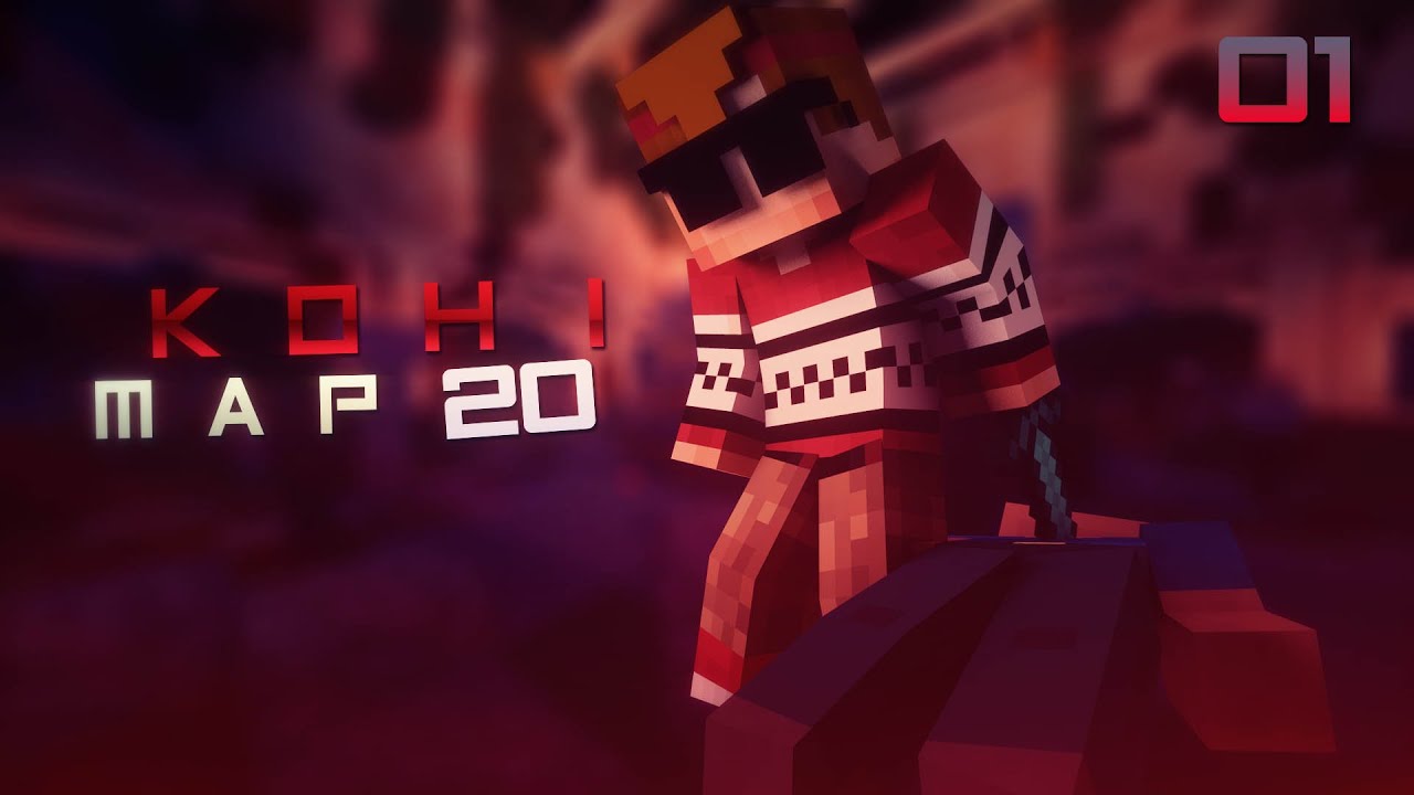 |Map 20| Kohi Lets Play Episode - #1 (Nether/End Ganks!)