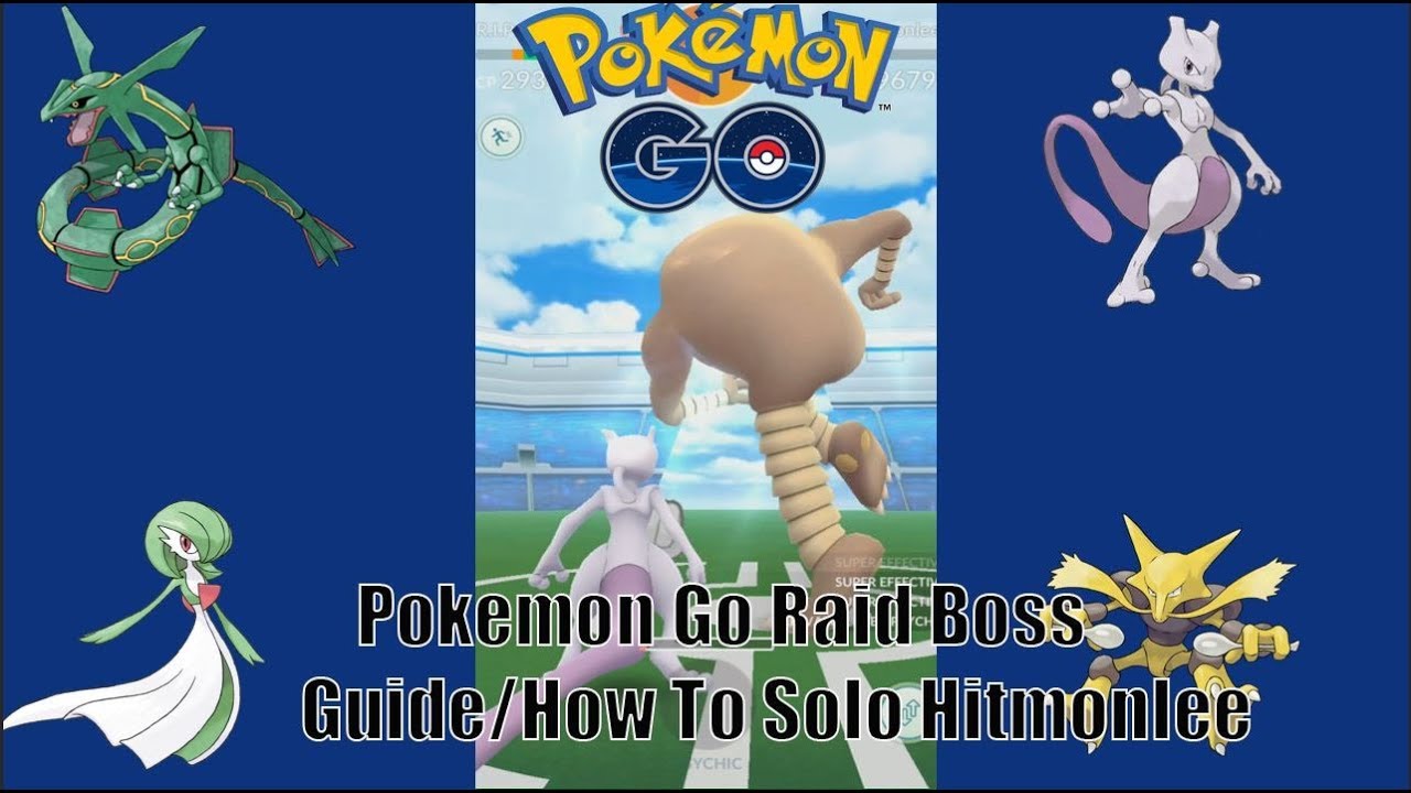 Pokemon Go Hitmonlee Raid Boss Guide 