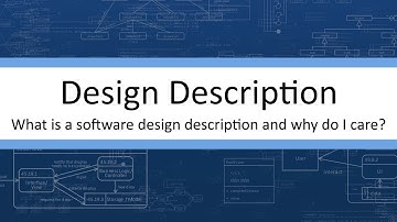 Design Description - What is a design description?